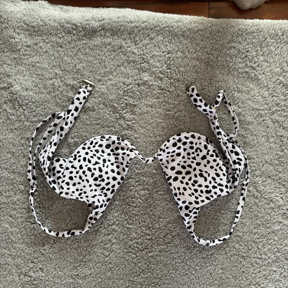 Shein Cow Print Bikini Size L - Picture 5 of 6